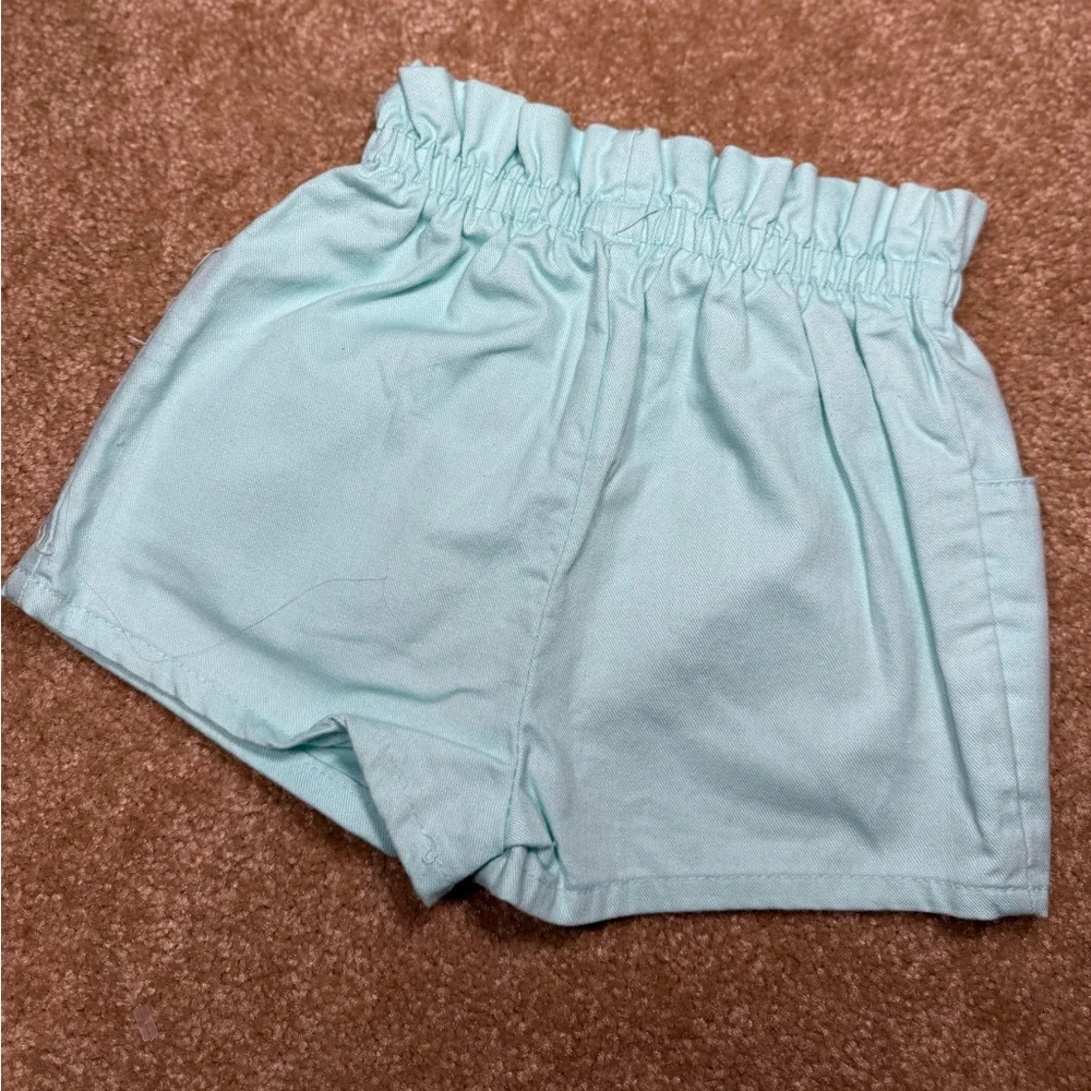 Vintage OshKosh Unisex Blue Cotton Shorts 3T Made in USA‎